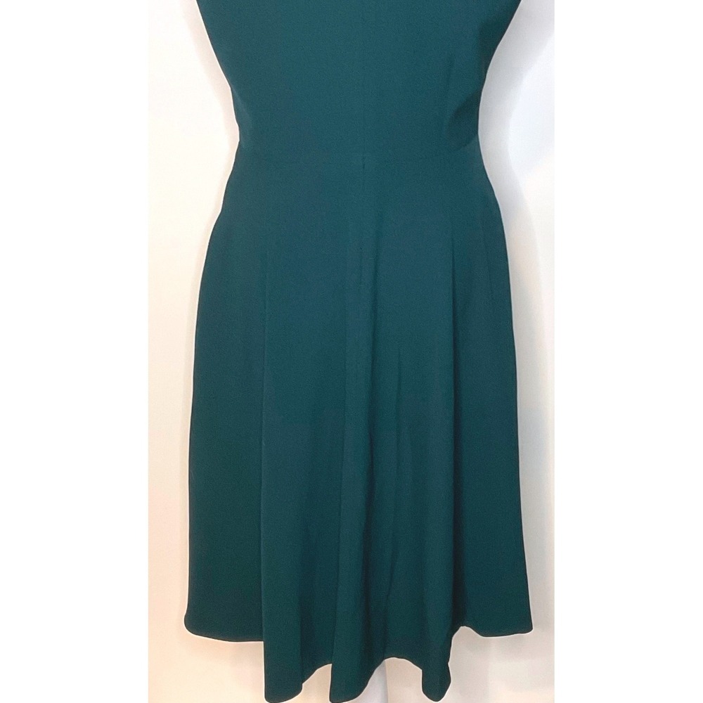 Dress the Population Catalina Fit &‎ Flare Dress Pine Green Medium NWT s - Picture 12 of 16